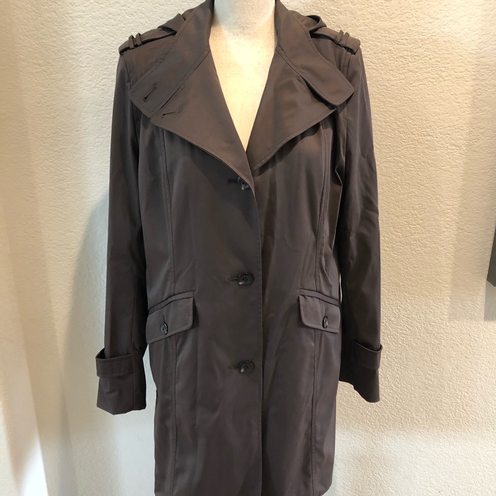 Cole Haan Brown Trench Coat- Sz 12